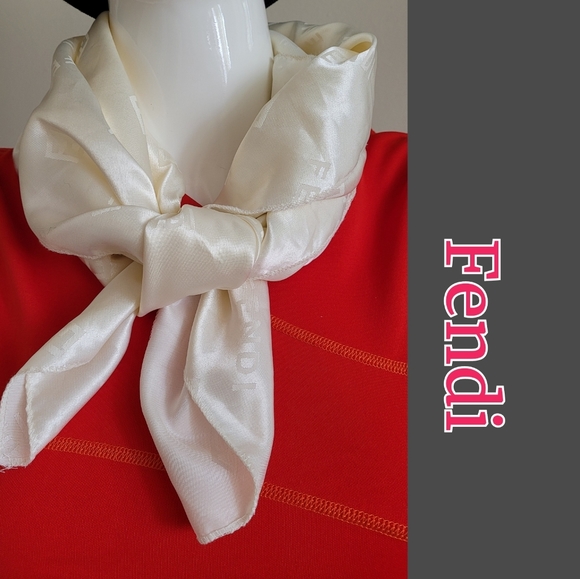 Fendi Silk Scarf - Picture 1 of 3